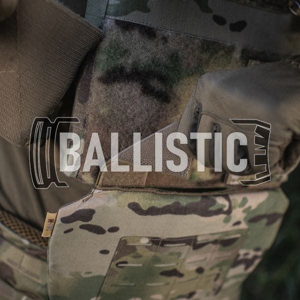 M-Tac Ballistic Groin Protection with Ballistic Package 1 class Laser Cut, Multicam, Soft bags, 1, Ultra high molecular weight polyethylene