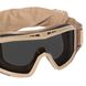 Revision Desert Locust Goggle Smoke Lens, Tan, Smoky, Mask