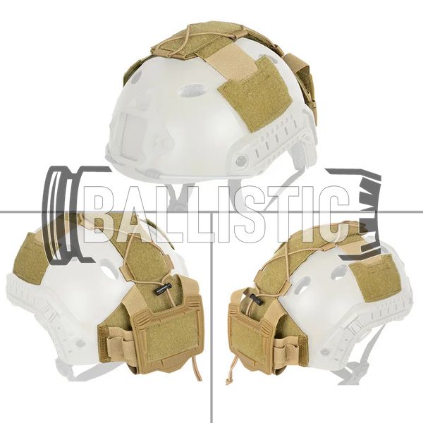 FMA Universal Agility Bridge Cover for Tactical Helmet, DE, Cover