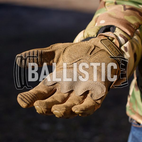 Mechanix M-PACT Coyote Gloves, Coyote Brown, Classic, M-Pact, Demi-season, Small