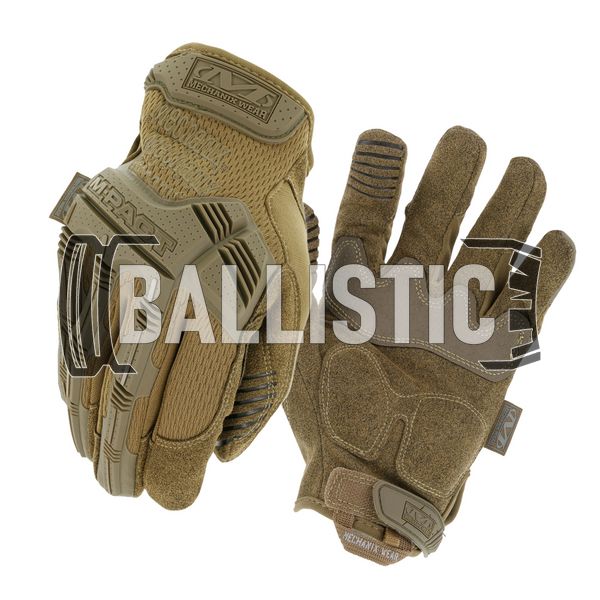 Mechanix M-PACT Coyote Gloves, Coyote Brown, Classic, M-Pact, Demi-season, Small