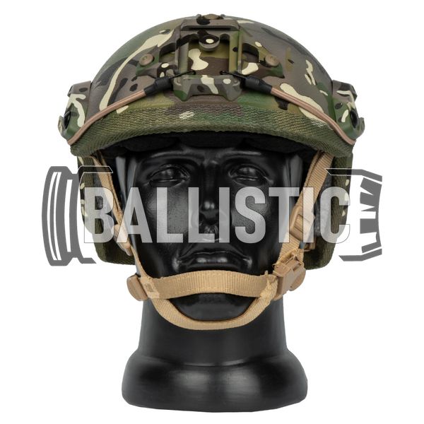 British Army Kevlar MK 7 Helmet visualized for Ops-Core, Multicam, Medium