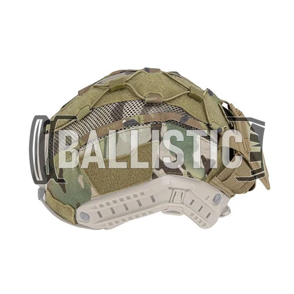 IdoGear Helmet Cover with NVG Battery Pouch, Multicam, Medium, Cover