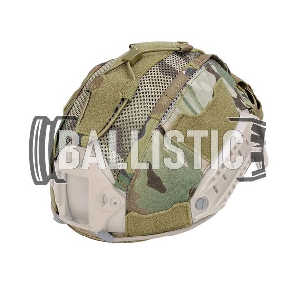 IdoGear Helmet Cover with NVG Battery Pouch, Multicam, Medium, Cover