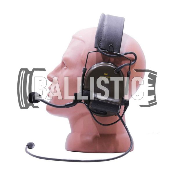 3M Peltor ComTac XP Headset, Olive, Headband, 25, 2xAAA, Single, Comtac XP