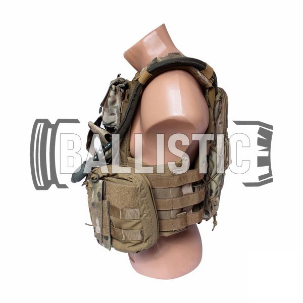 Flyye JPC VES Plate Carrier with with pouches (Used), Multicam