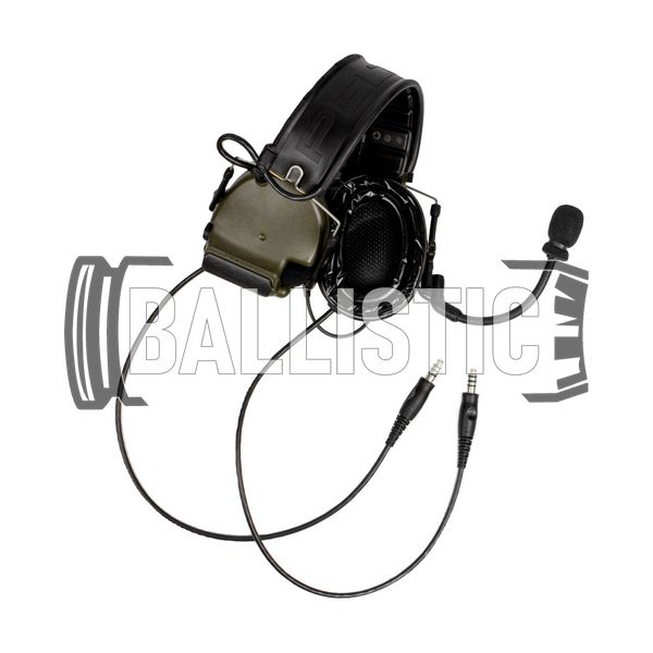 Peltor Сomtac III headset DUAL, Olive, Headband, 23, 2xAAA, Dual, Comtac III