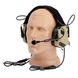 Earmor M32 Mark 3 DualCom MilPro Headset, Coyote Tan, Headband, 22, Dual