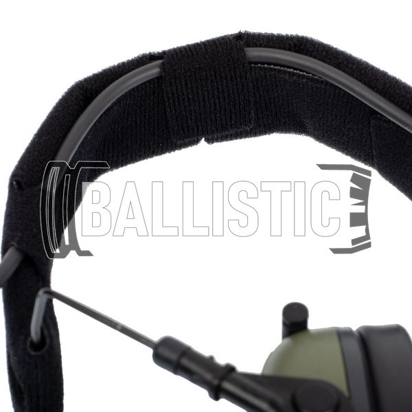 Earmor M32 Mark 3 DualCom MilPro Headset, Foliage Green, Headband, 22, Dual