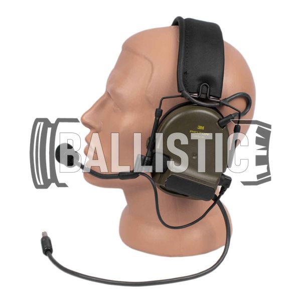 3M Peltor ComTac XPI Headset, Olive, Headband, NATO J11, 25, 2xAAA, Single, Comtac XPI