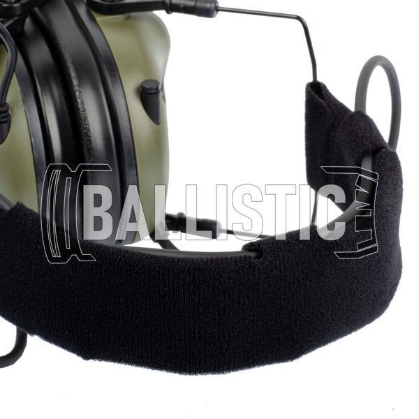 Earmor M32 Mark 3 DualCom MilPro Headset, Foliage Green, Headband, 22, Dual