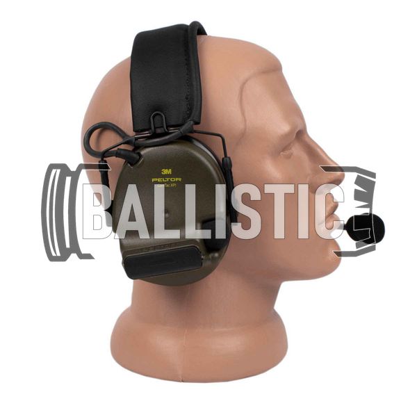 3M Peltor ComTac XPI Headset, Olive, Headband, PELTOR J11, 25, 2xAAA, Single, Comtac XPI