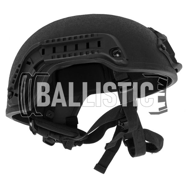 HighCom Armor Striker ACHHC Helmet With ACH Rails and Shroud, Black, X-Large