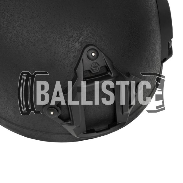 HighCom Armor Striker ACHHC Helmet With ACH Rails and Shroud, Black, X-Large