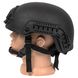 HighCom Armor Striker ACHHC Helmet With ACH Rails and Shroud, Black, X-Large