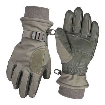 US Army Intermediate Cold Wet (ICW) Gloves, Foliage Green, Classic, Winter, Medium