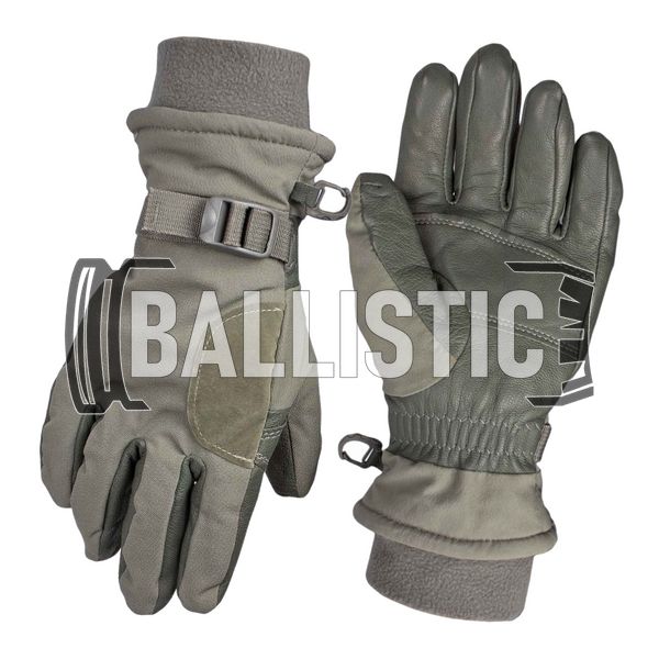 US Army Intermediate Cold Wet (ICW) Gloves, Foliage Green, Classic, Winter, Medium