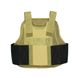 Concealable Body armor of 1 (2) protection class, Sand