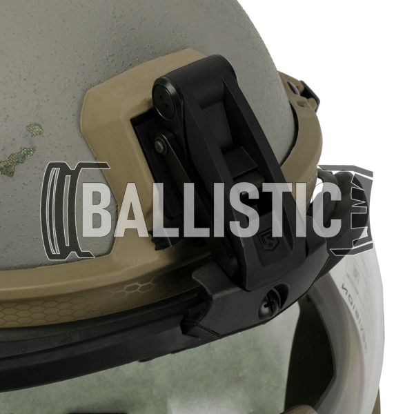 ACH MICH Helmet with Revision Viper Visor (Used), Foliage Green, Large