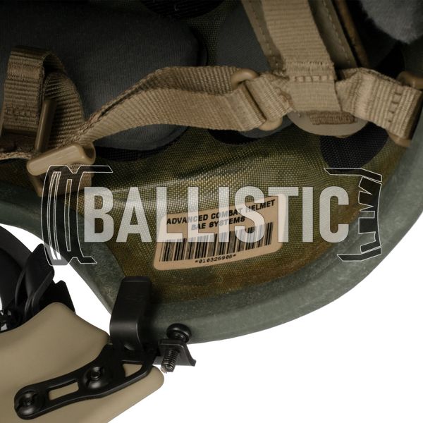 ACH MICH Helmet with Revision Viper Visor (Used), Foliage Green, Large