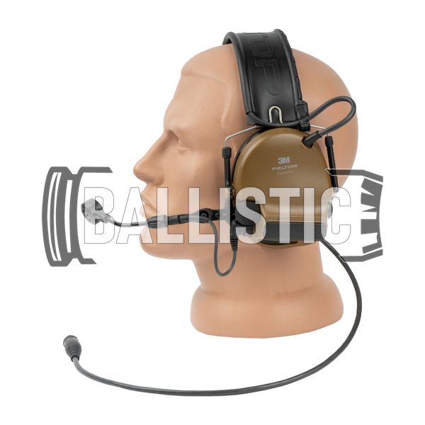 3M Peltor ComTac VI NIB Headset, Coyote Brown, Headband, 23, 2xAAA, Single, Comtac VI