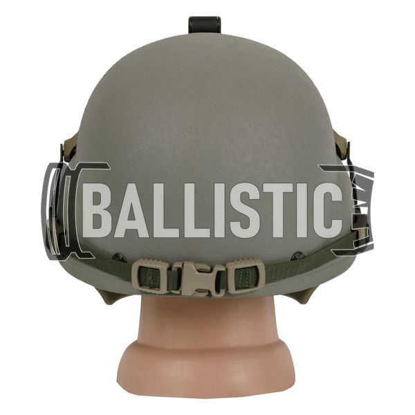 ACH MICH Helmet with Revision Viper Visor (Used), Foliage Green, Large