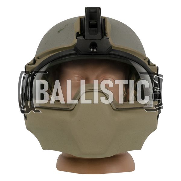 ACH MICH Helmet with Revision Viper Visor (Used), Foliage Green, Large