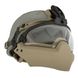 ACH MICH Helmet with Revision Viper Visor (Used), Foliage Green, Large