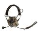 Earmor M32X Mark 3 MilPro M-Lok Headset, Coyote Brown, З наголів'єм; З адаптерами, 22, Single