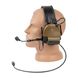 3M Peltor ComTac VI NIB Headset, Coyote Brown, Headband, 23, 2xAAA, Single, Comtac VI