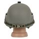 ACH MICH Helmet with Revision Viper Visor (Used), Foliage Green, Large