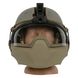 ACH MICH Helmet with Revision Viper Visor (Used), Foliage Green, Large