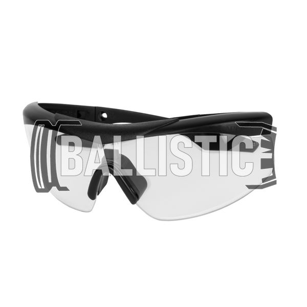 Wiley-X Talon Sunglasses Smoke/Clear Lens, Black, Transparent, Smoky, Goggles