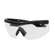 Wiley-X Talon Sunglasses Smoke/Clear Lens, Black, Transparent, Smoky, Goggles