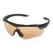 ESS Crossbow Ballistic Eyeshields with Bronze Lens, Black, Brown, Goggles