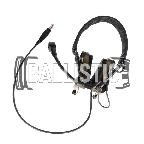 3М Peltor Comtac IV Single Comm Headset, Olive, Headband, 23, 2xAAA, Single, Comtac IV