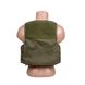 Crye Precision LVS Overt Cover Mag Pouch, Olive, Large