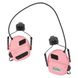 Earmor M31H PLUS Headset with Helmet Rail Adapters, Pink, With adapters, 22, Active