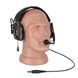 3М Peltor Comtac IV Single Comm Headset, Olive, Headband, 23, 2xAAA, Single, Comtac IV