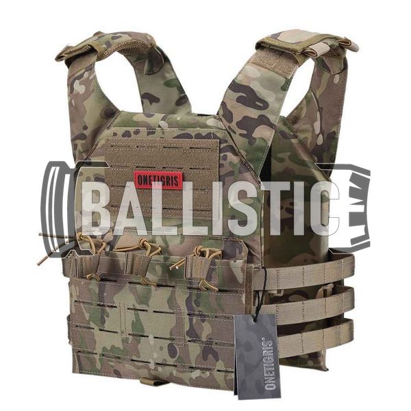 OneTigris Nightmare Tactical Vest, Multicam, Plate Carrier