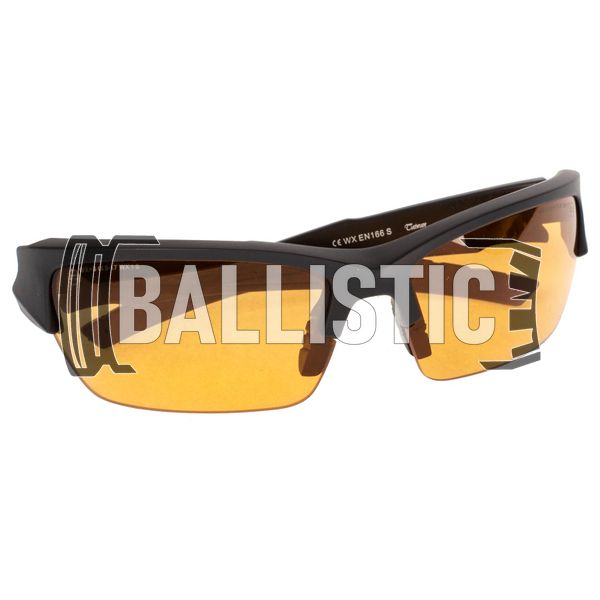 Wiley-X Valor Smoke/Clear/Light Rust Glasses, Black, Amberж, Transparent, Smoky, Goggles