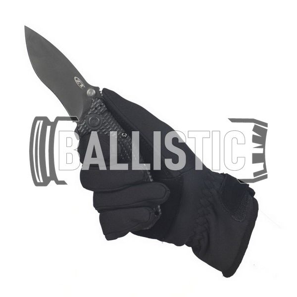 M-Tac Tactical Waterproof Black Gloves, Black, Classic, Small