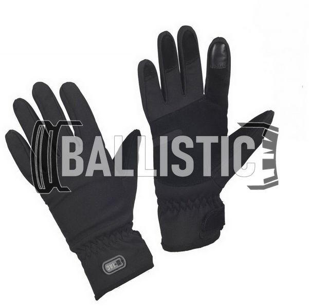 M-Tac Tactical Waterproof Black Gloves, Black, Classic, Small