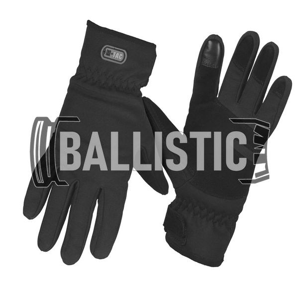 M-Tac Tactical Waterproof Black Gloves, Black, Classic, Small