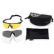 Revision Stingerhawk U.S. Military Kit Clear/Smoke/Yellow Lens, Black, Regular, Transparent, Smoky, Yellow, Goggles