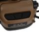 Earmor M32X Mark 3 DualCom MilPro Tactical Headsets with ARC rail adapter, Coyote Brown, Підшоломні; З адаптерами, 22, Dual