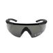 Wiley-X Saber Advanced Ballistic Safety Glasses Kit, Black, Amberж, Transparent, Smoky, Goggles