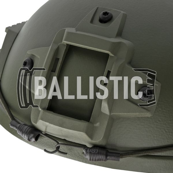 Protection Group Danmark Arch High Cut Ballistic Helmet, Olive, Large