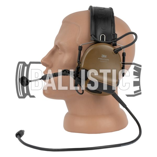 Peltor ComTac VI Active Headset, Coyote Brown, Headband, 20, 2xAAA, Comtac VI