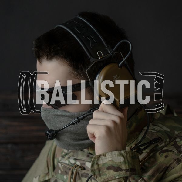 Peltor ComTac VI Active Headset, Coyote Brown, Headband, 20, 2xAAA, Comtac VI